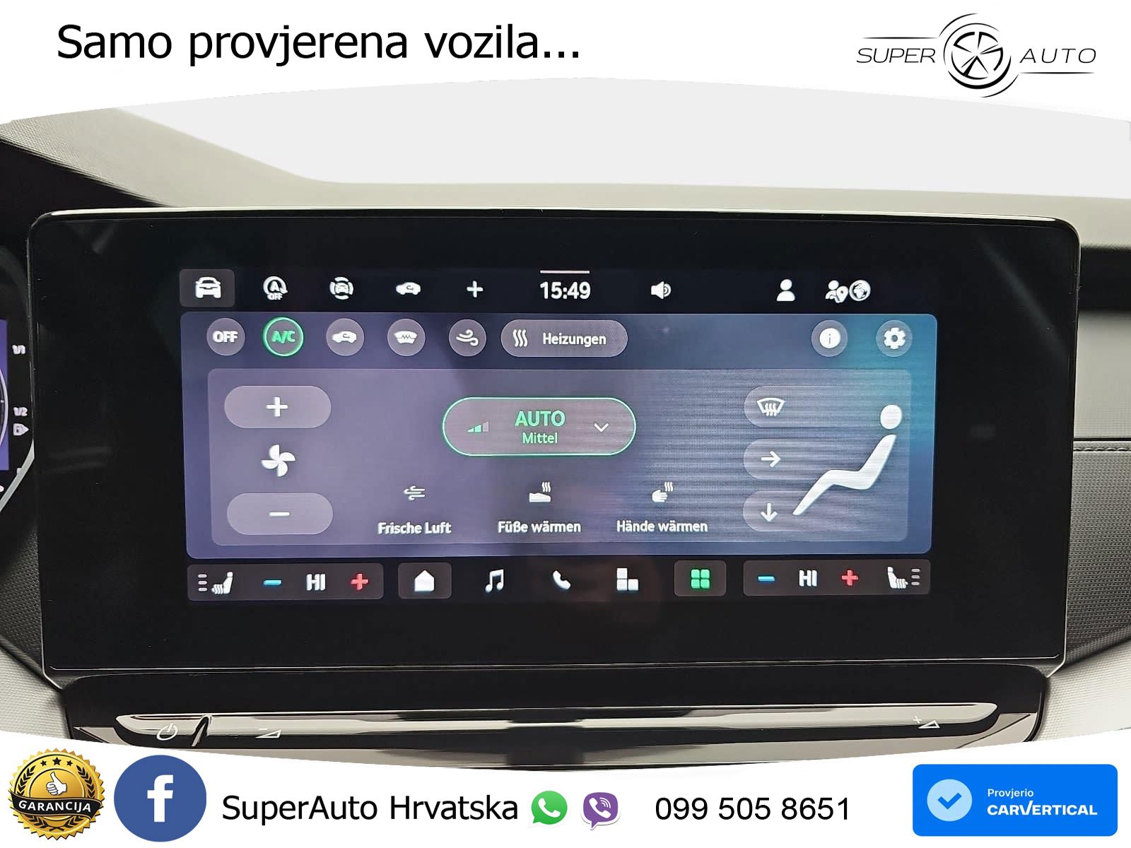 Škoda Octavia Combi 1.5 TSI (150 KS) DSG LED+GR SJED+ACC