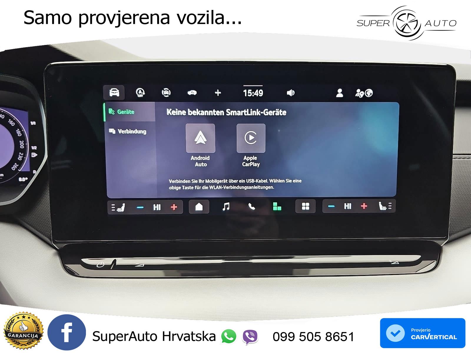 Škoda Octavia Combi 1.5 TSI (150 KS) DSG LED+GR SJED+ACC