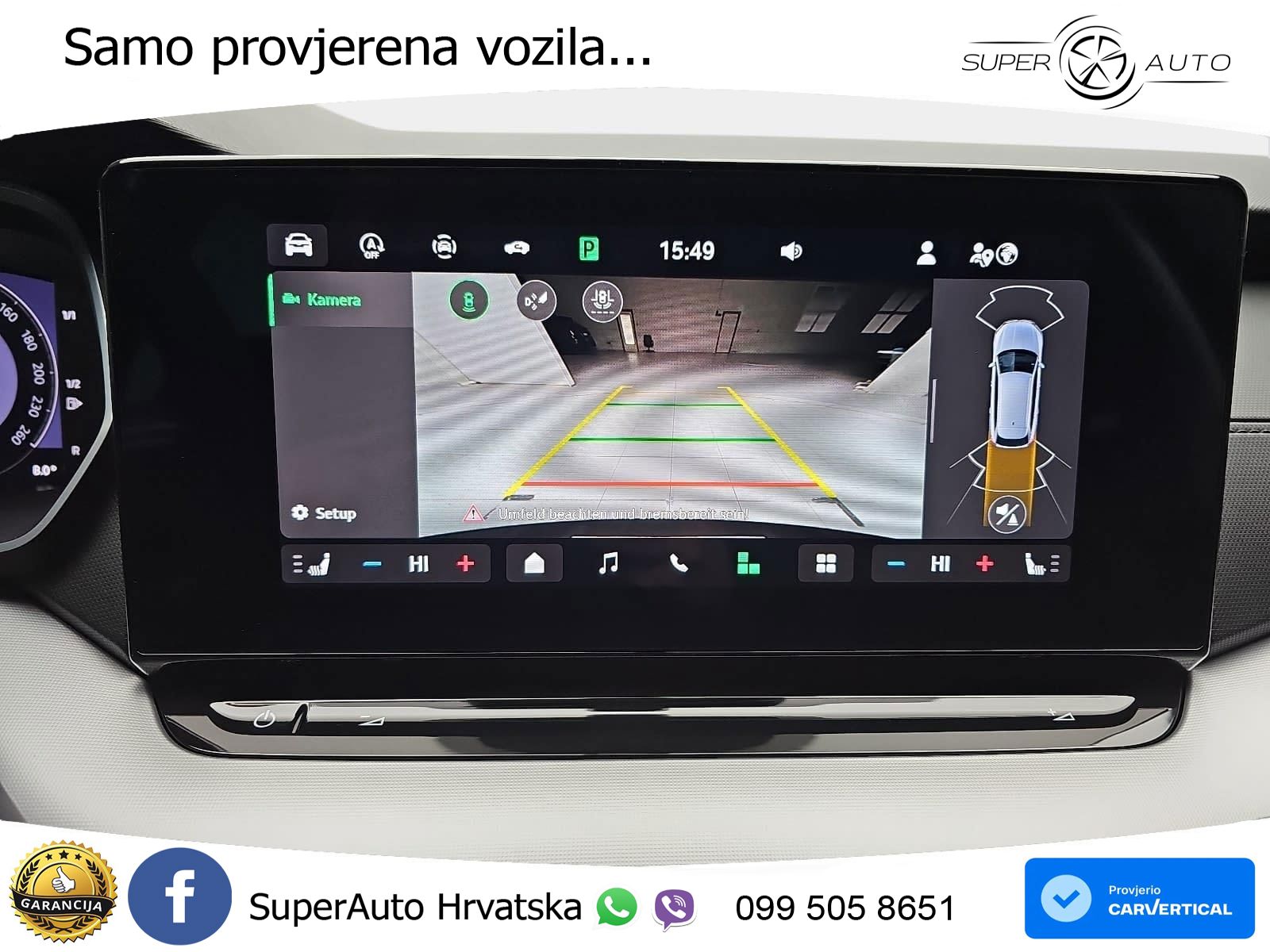Škoda Octavia Combi 1.5 TSI (150 KS) DSG LED+GR SJED+ACC