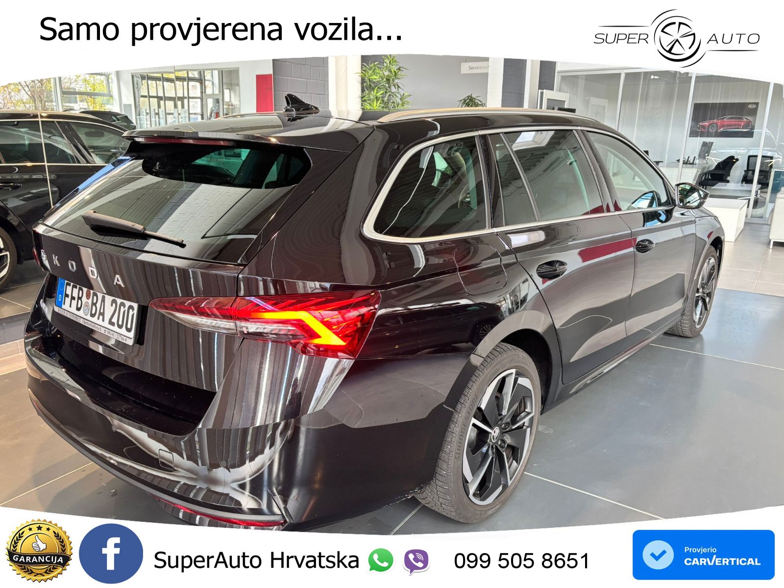 Škoda Octavia Combi 1.5 TSI (150 KS) DSG Selection LED+GR SJED+ACC