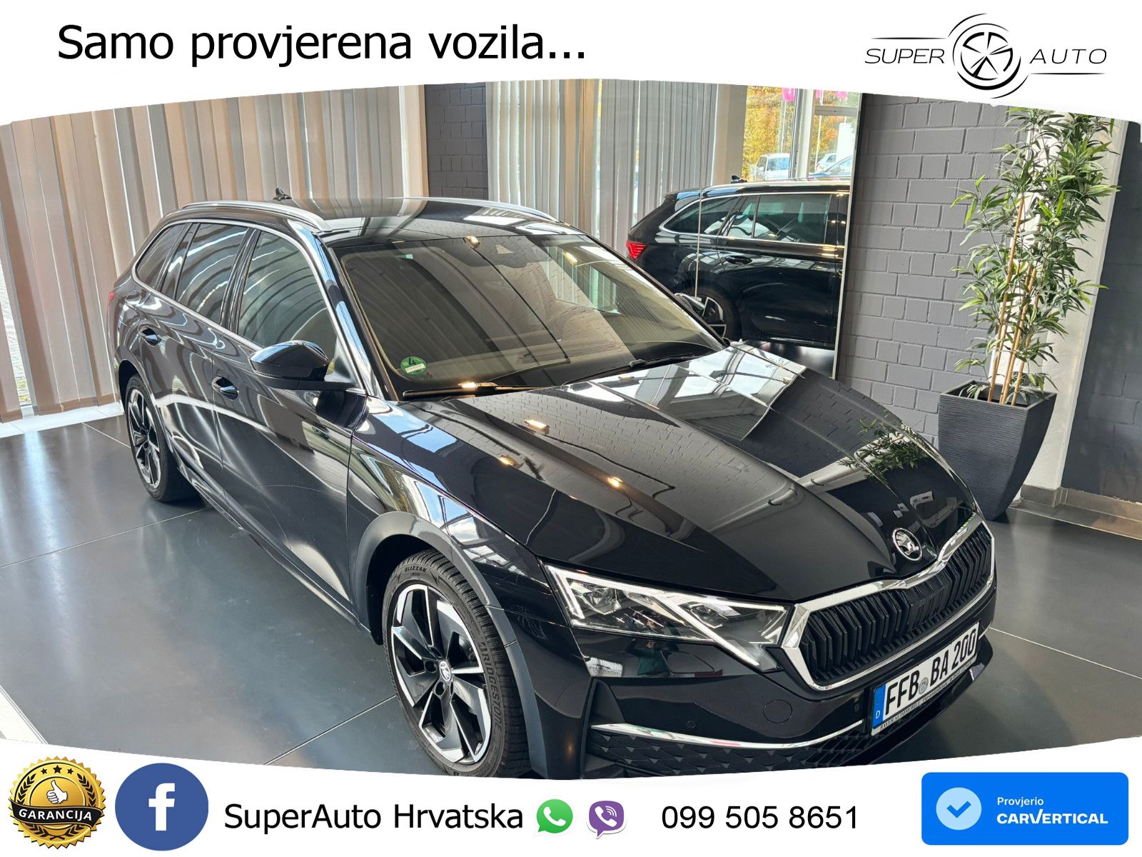 Škoda Octavia Combi 1.5 TSI (150 KS) DSG Selection LED+GR SJED+ACC