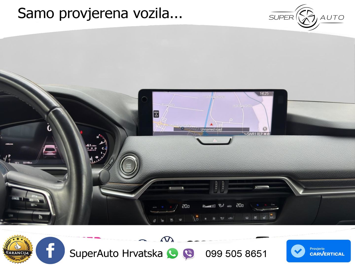 Mazda CX-60 3.3 e-Skyactiv D (200 KS) Automatic