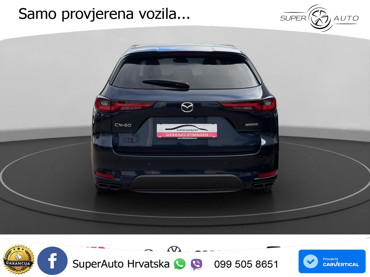 Mazda CX-60 3.3 e-Skyactiv D (200 KS) Automatic