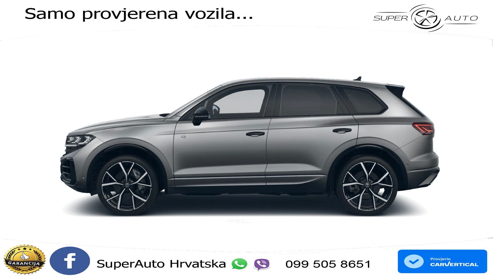 Volkswagen Touareg 3.0 V6 TSI (340 KS) 4MOTION Tiptronic R-Line ZRAČNI+ACC+4xGR SJED+KAM