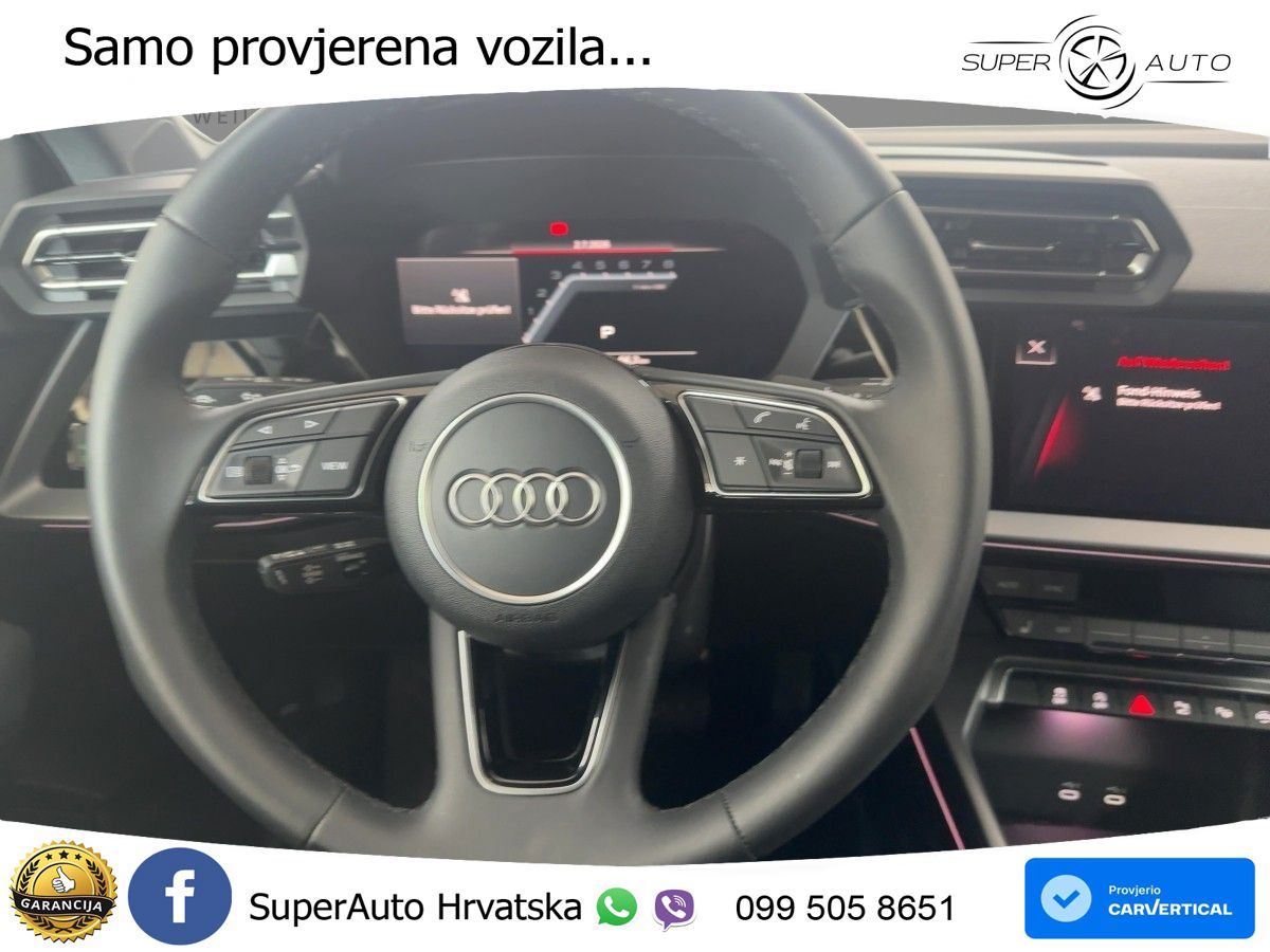 Audi A3 35 TFSI (150 KS) S tronic LED+GR SJED+ACC