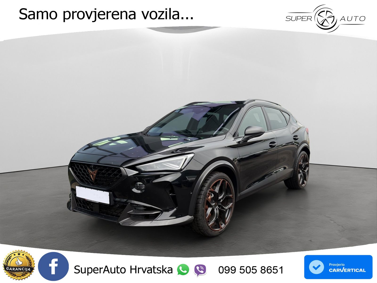 Cupra Formentor VZ5 2.5 TSI (390 KS) 4Drive DSG LED+GR SJED+ACC