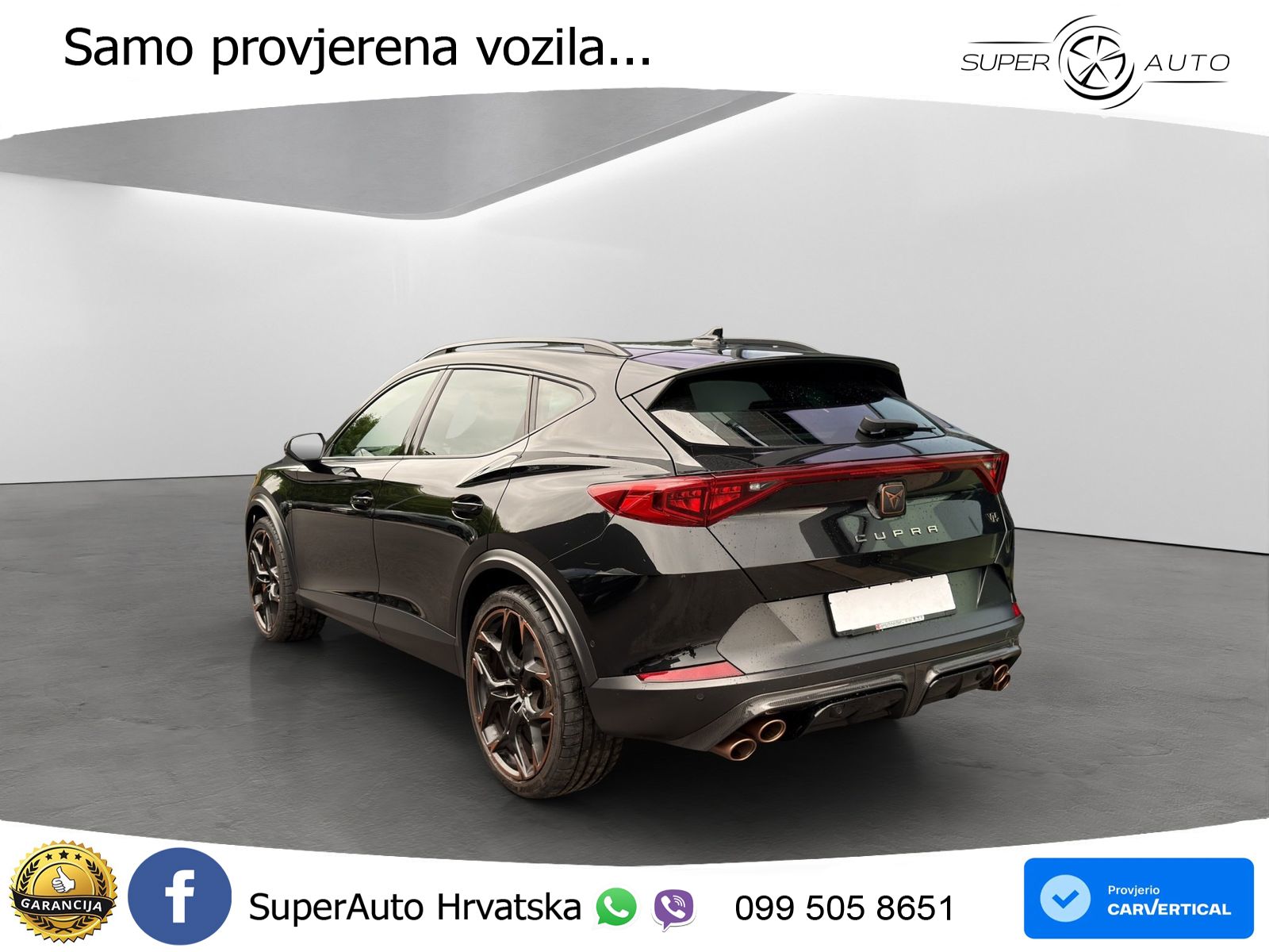 Cupra Formentor VZ5 2.5 TSI (390 KS) 4Drive DSG LED+GR SJED+ACC
