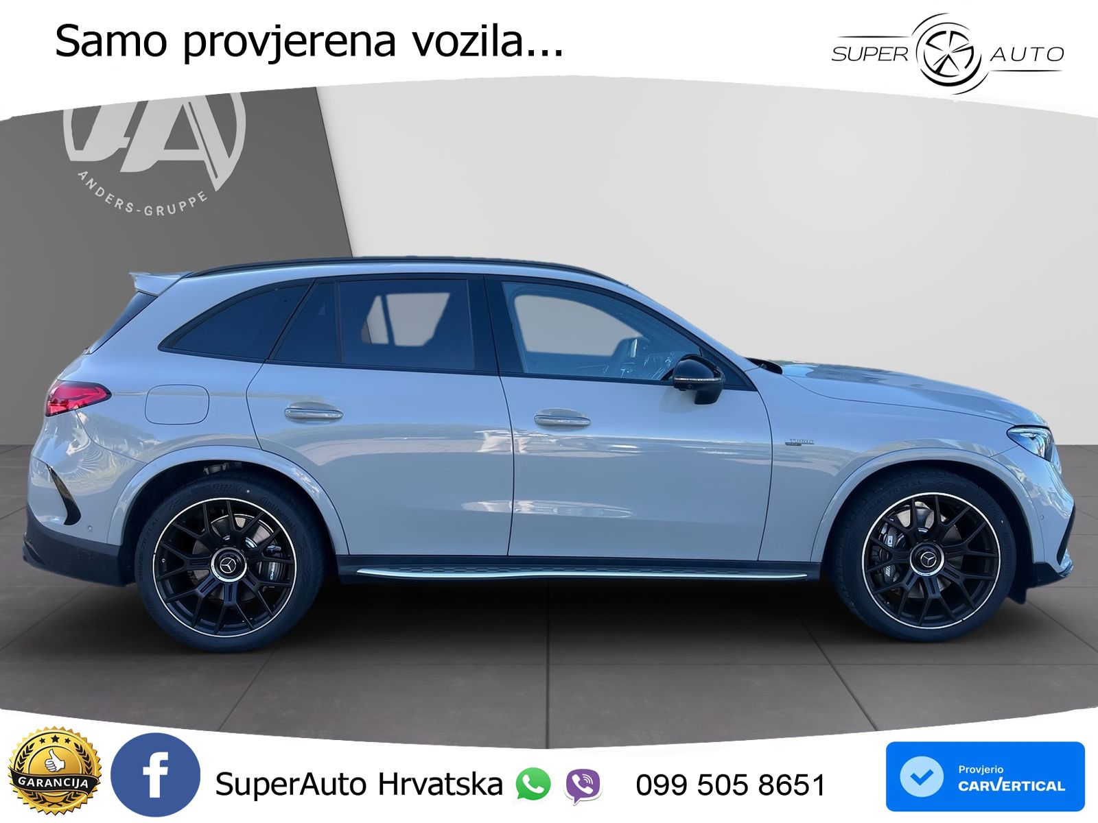 Mercedes AMG GLC 53 (449 KS) 4MATIC+ AMG SPEEDSHIFT TCT 9G ACC+HEAD+GR SJED+360+PANO
