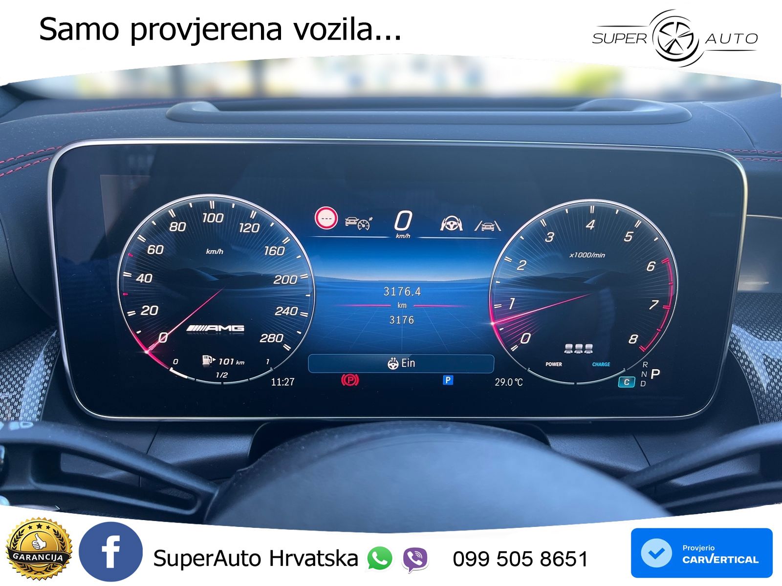 Mercedes AMG GLC 53 (449 KS) 4MATIC+ AMG SPEEDSHIFT TCT 9G ACC+HEAD+GR SJED+360+PANO