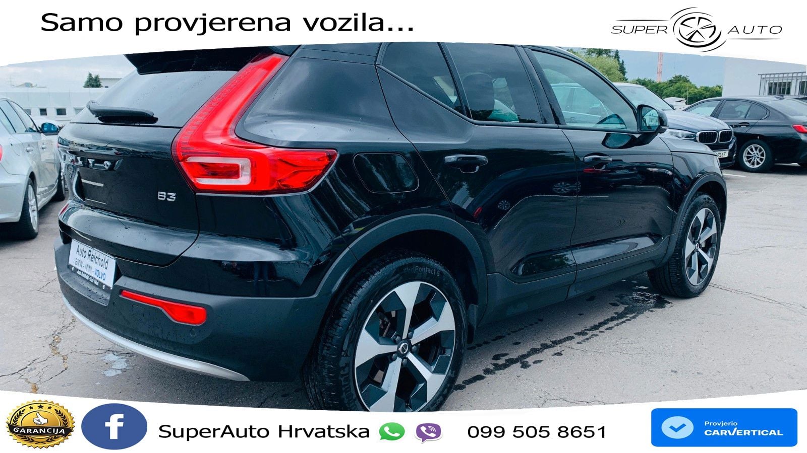 Volvo XC40 2.0 B3 163 KS Automatic LED+GR SJED+ACC