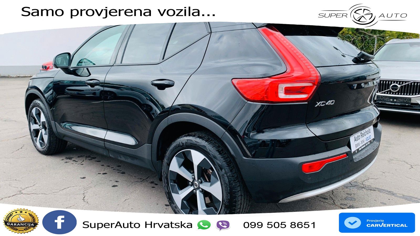 Volvo XC40 2.0 B3 163 KS Automatic LED+GR SJED+ACC
