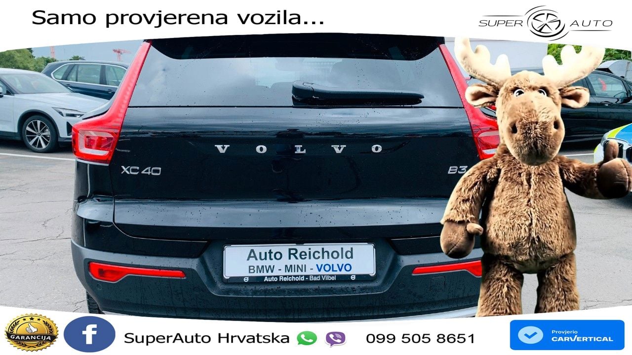 Volvo XC40 2.0 B3 163 KS Automatic LED+GR SJED+ACC