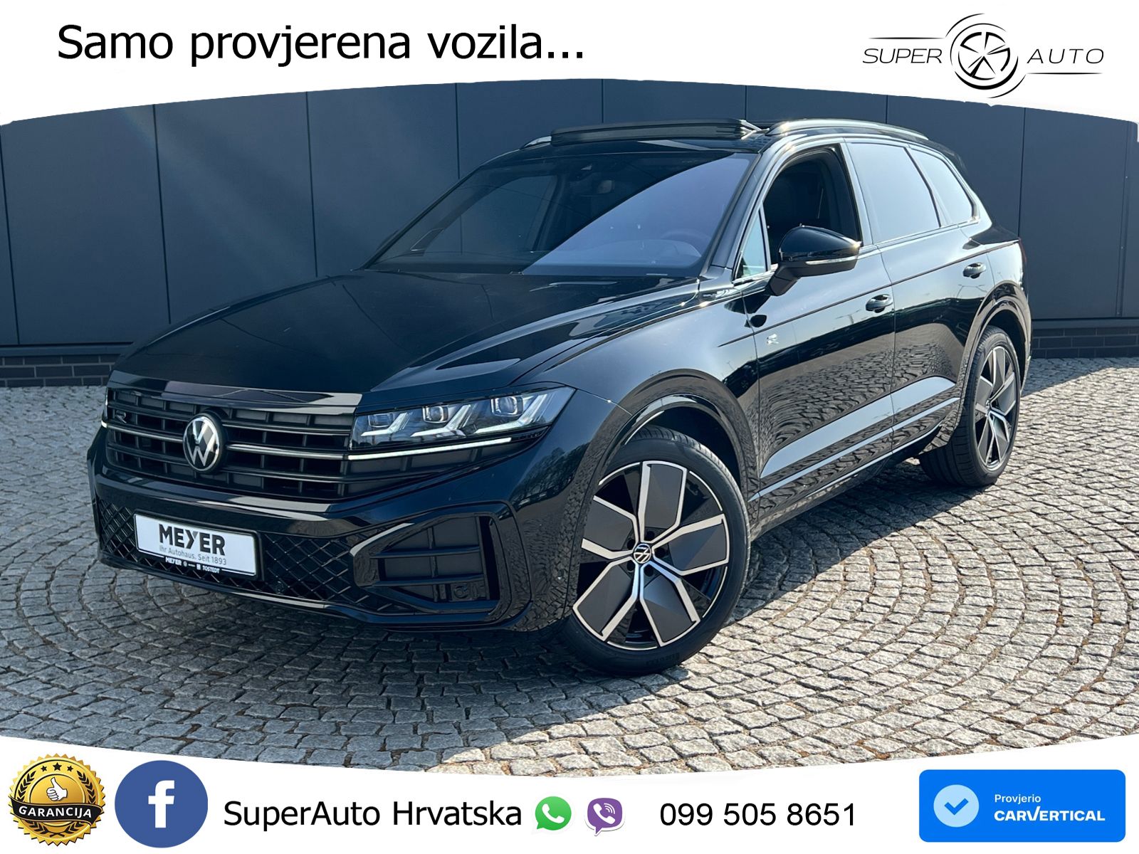 Volkswagen Touareg 3.0 V6 TDI (231 KS) 4MOTION Tiptronic ZRAČNI+ACC+GR SJED+KAM+PANO