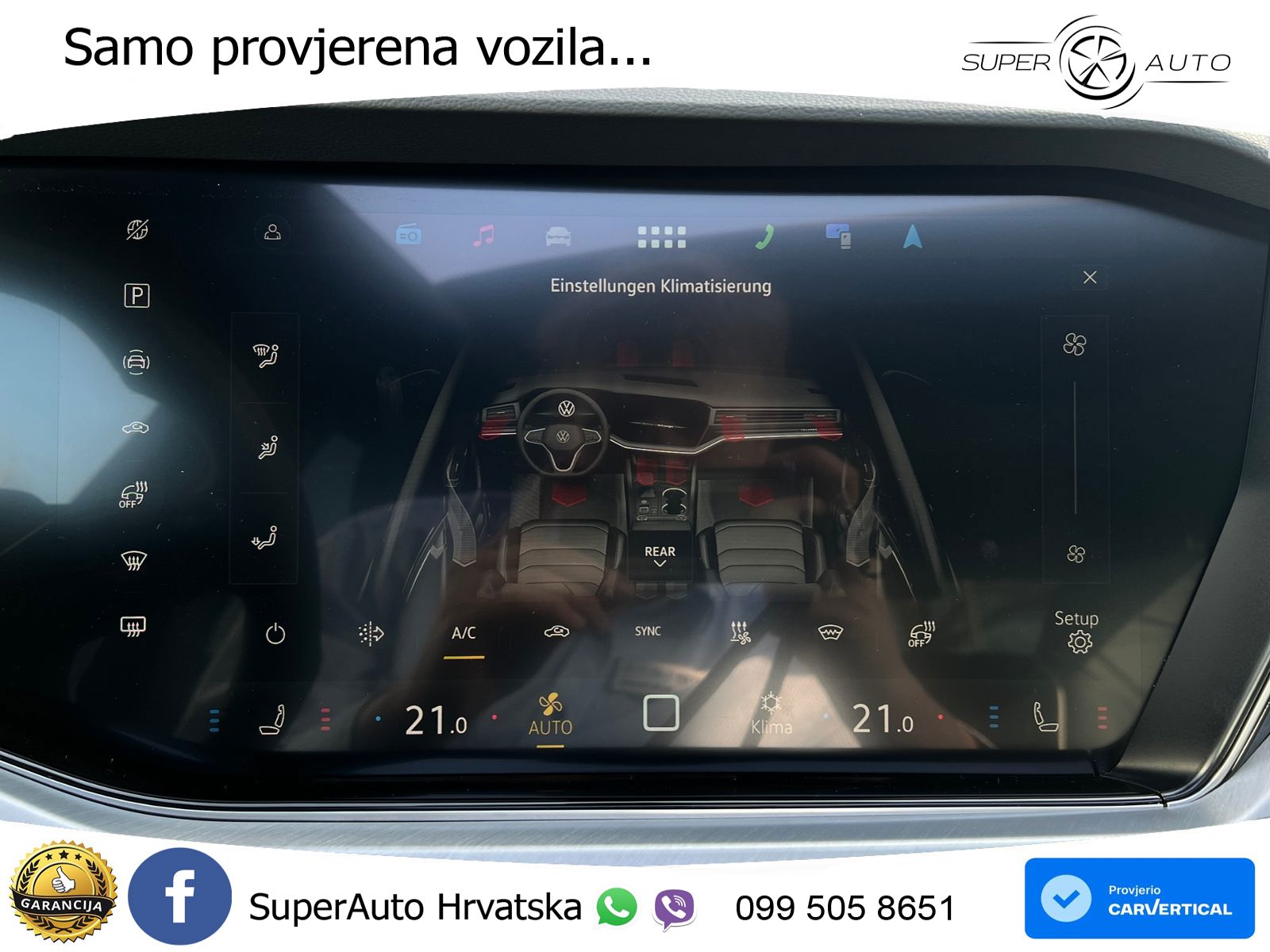 Volkswagen Touareg 3.0 V6 TDI (231 KS) 4MOTION Tiptronic ZRAČNI+ACC+GR SJED+KAM+PANO