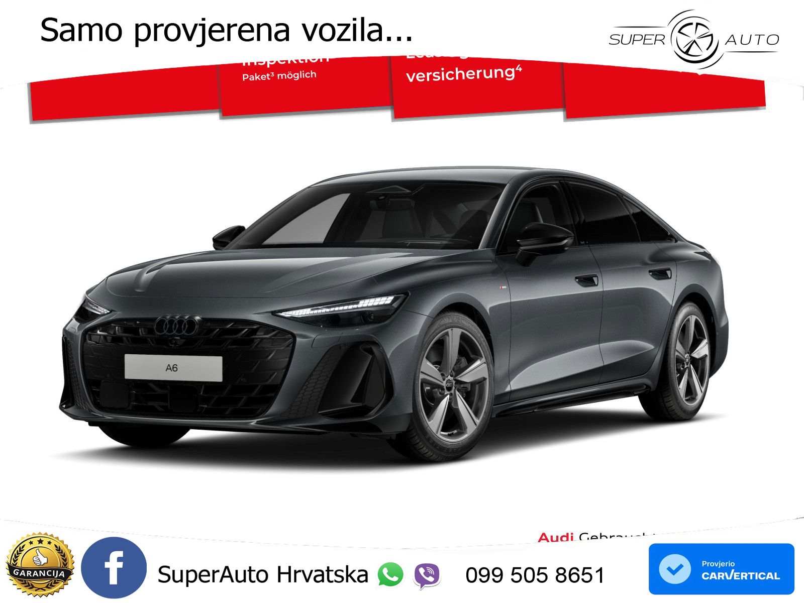 Audi A6 3.0 TFSI V6 (367 KS) quattro S tronic