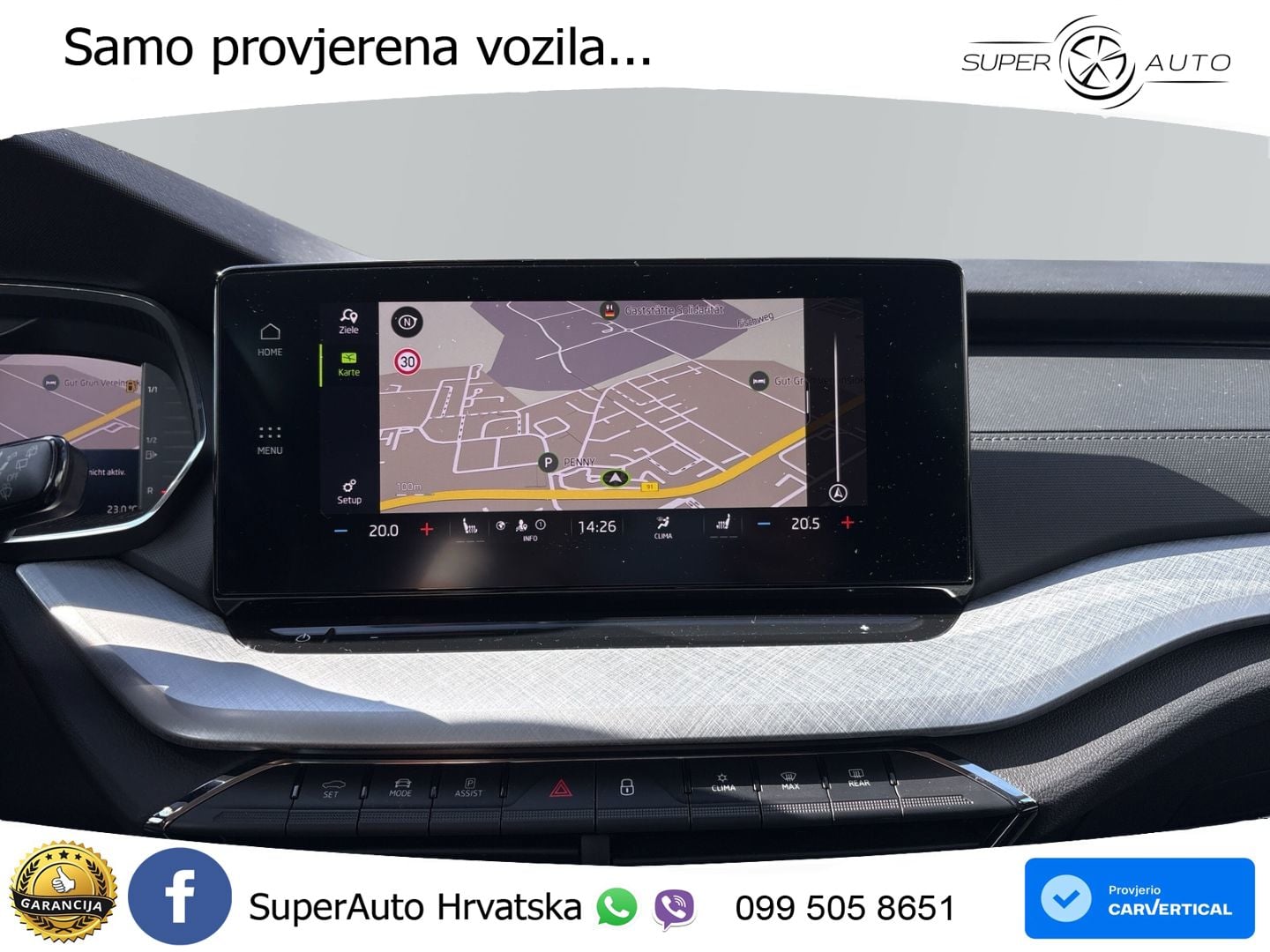 Škoda Octavia Combi 2.0 TDI (150 KS) DSG LED+GR SJED+ACC