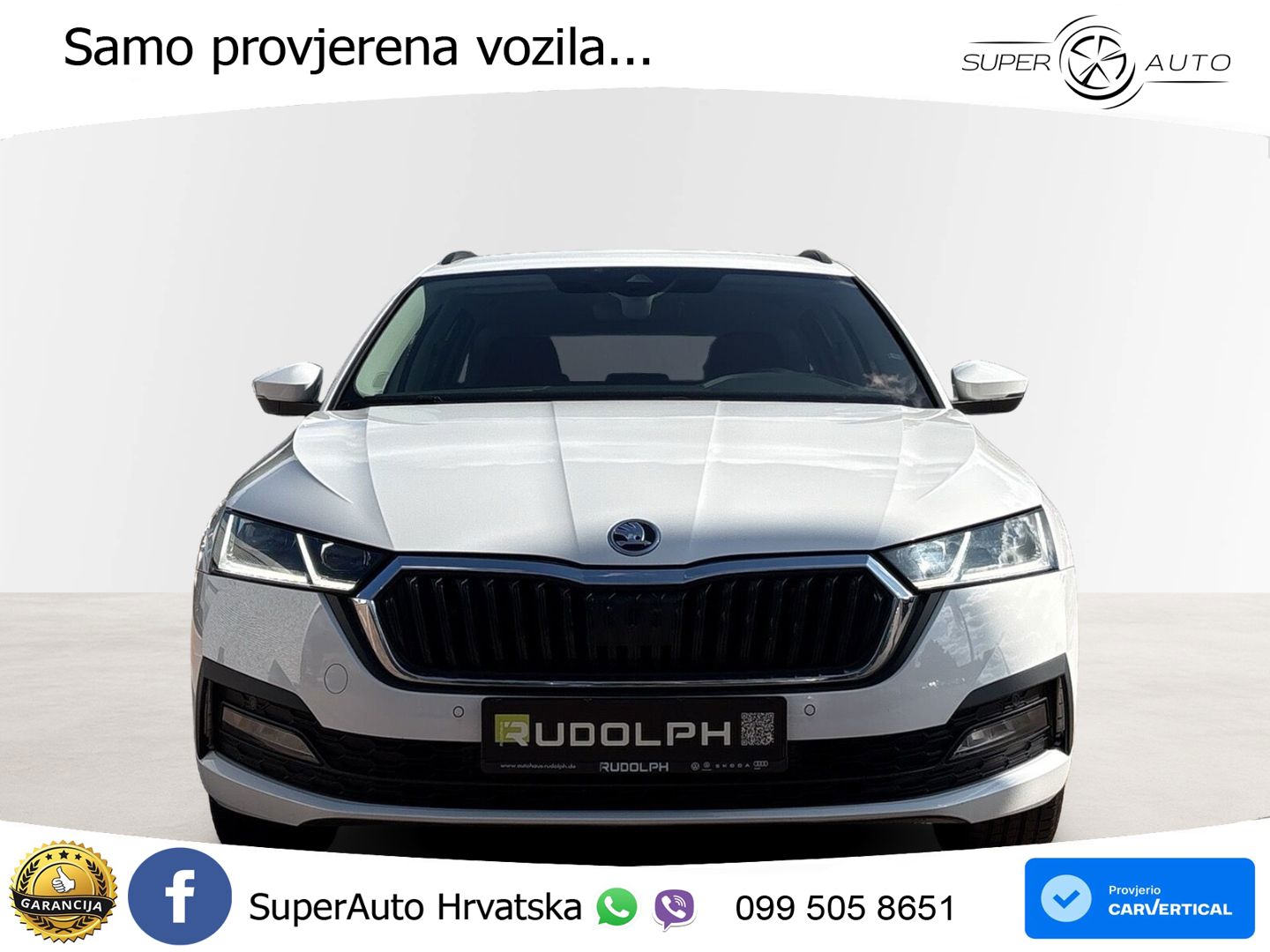 Škoda Octavia Combi 2.0 TDI (150 KS) DSG LED+GR SJED+ACC