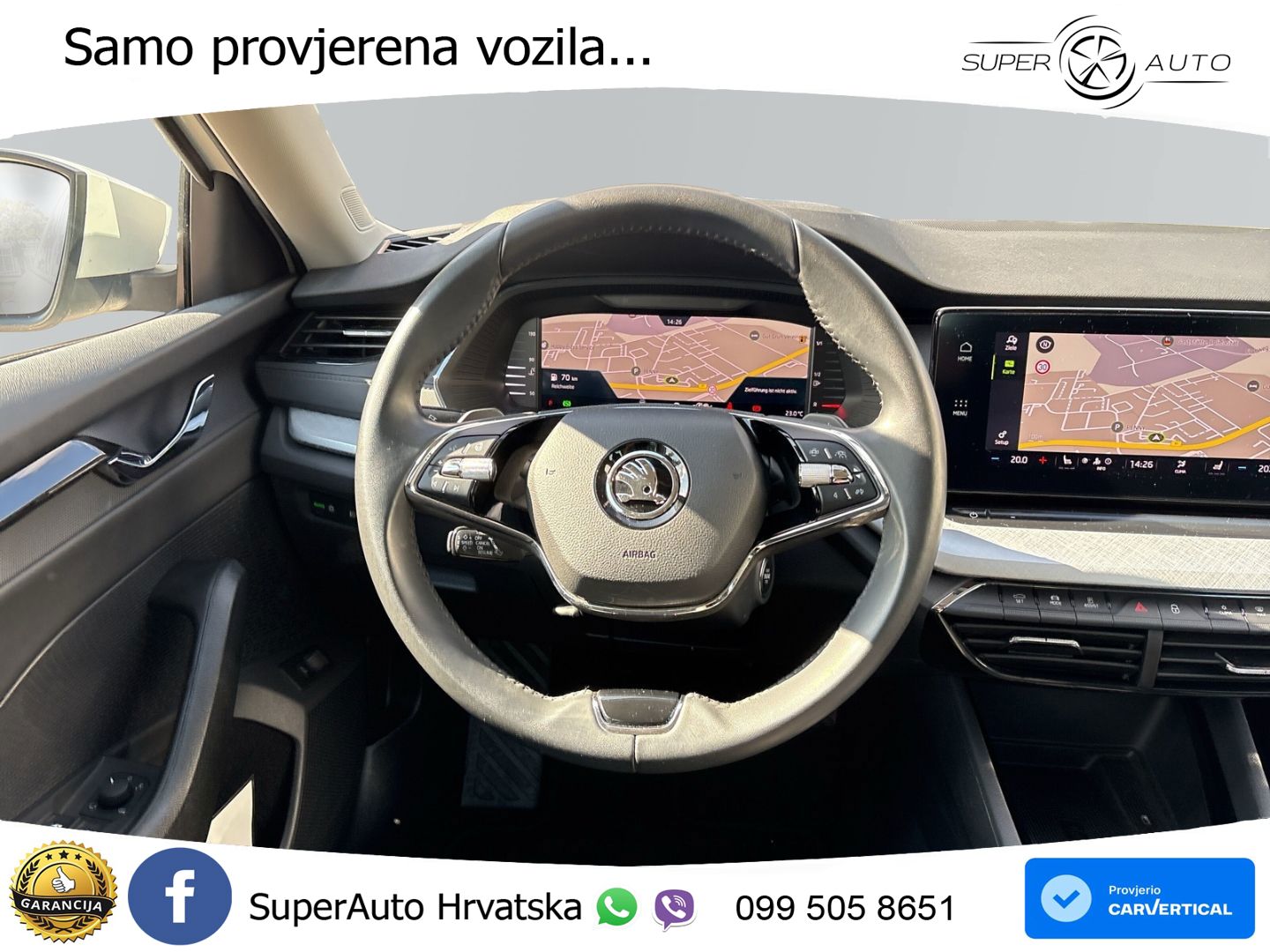 Škoda Octavia Combi 2.0 TDI (150 KS) DSG LED+GR SJED+ACC