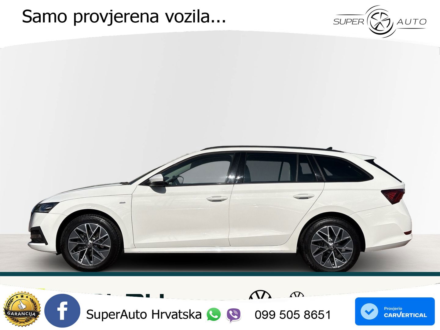 Škoda Octavia Combi 2.0 TDI (150 KS) DSG LED+GR SJED+ACC