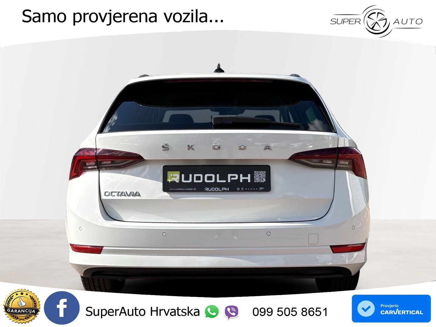 Škoda Octavia Combi 2.0 TDI (150 KS) DSG LED+GR SJED+ACC