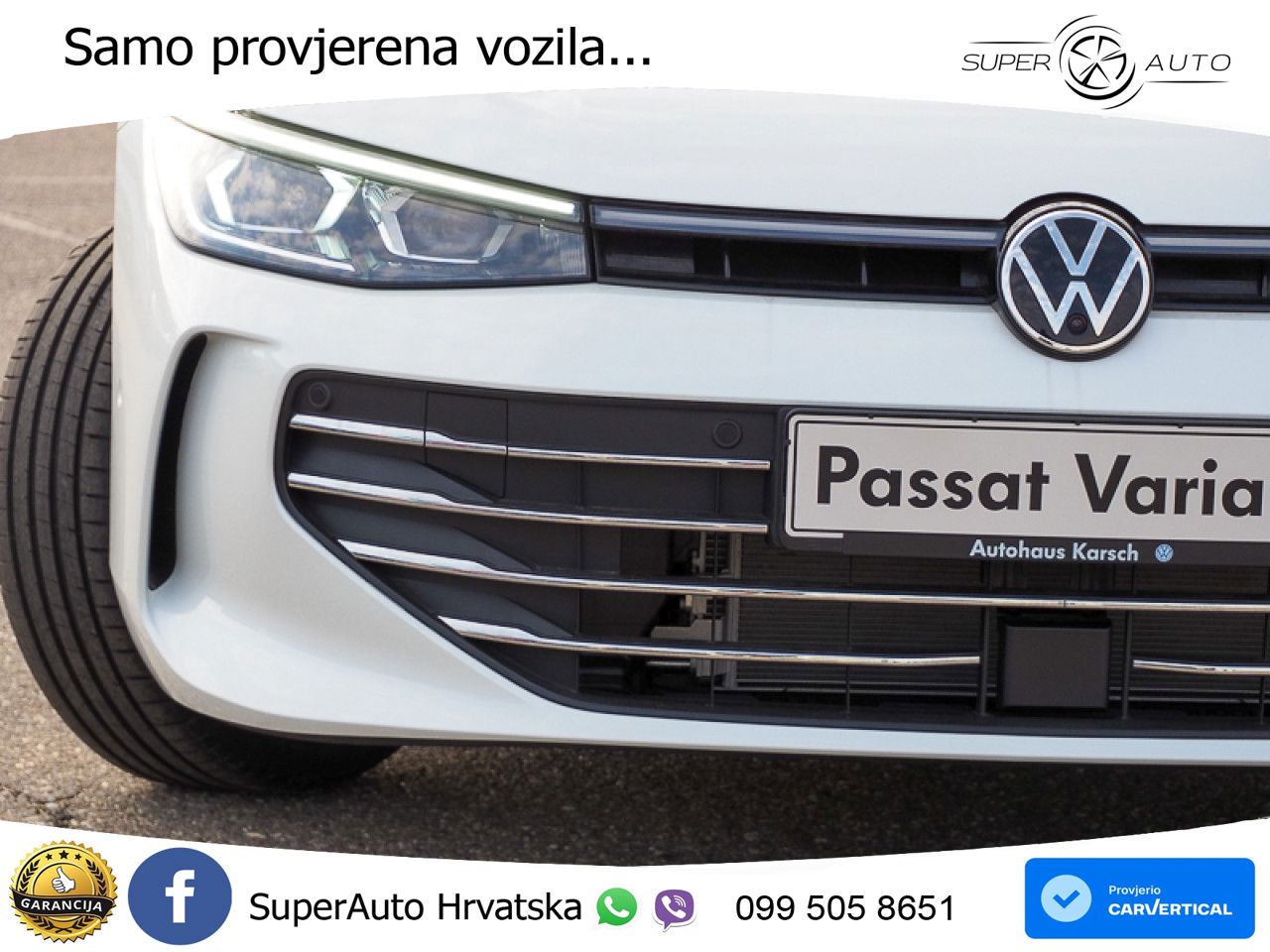Volkswagen Passat Variant 1.5 eTSI (150 KS) DSG Business MATRIX+GR SJED+KAM