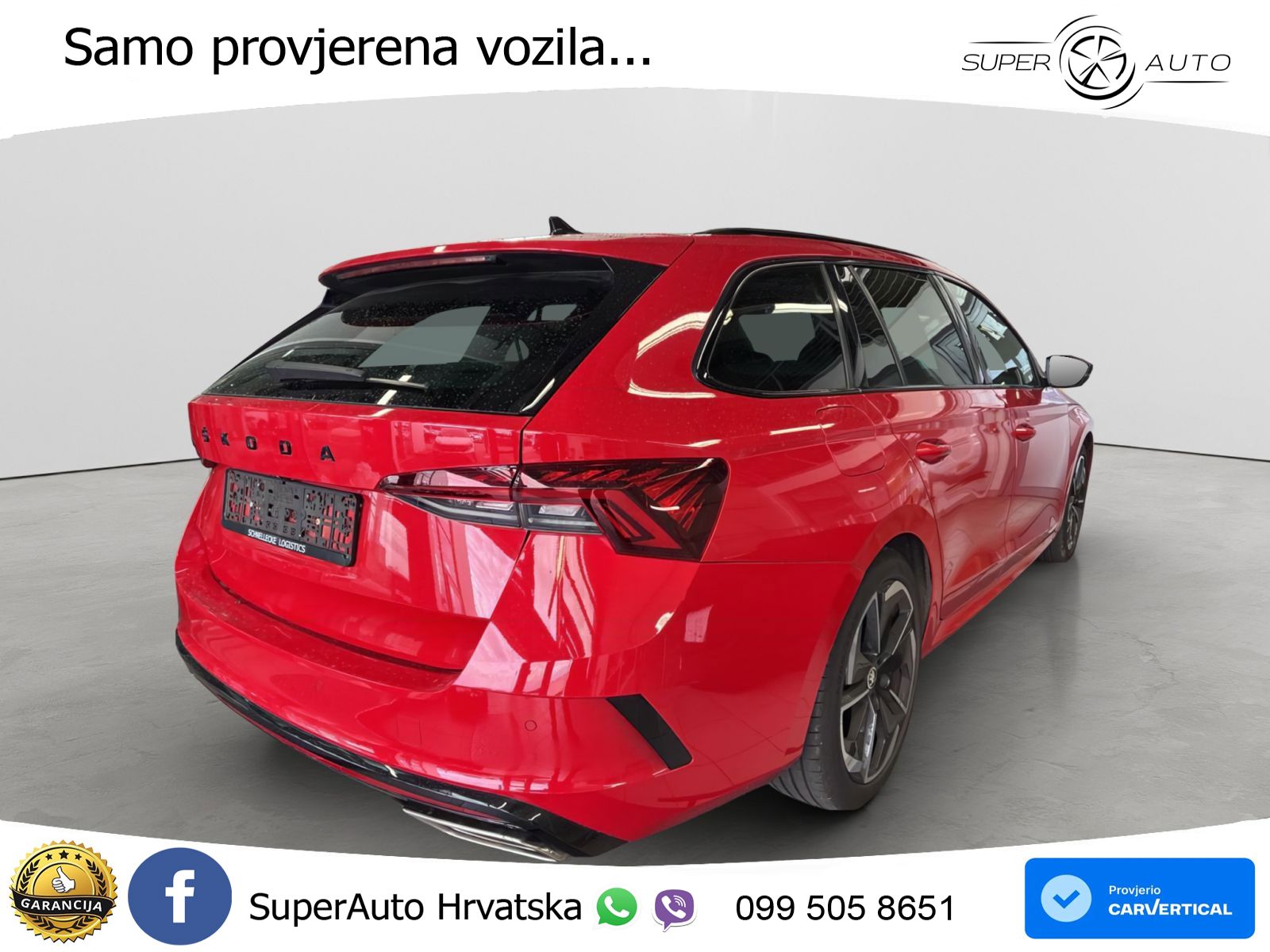 Škoda Octavia Combi RS 2.0 TSI (245 KS) DSG LED+GR SJED+ACC