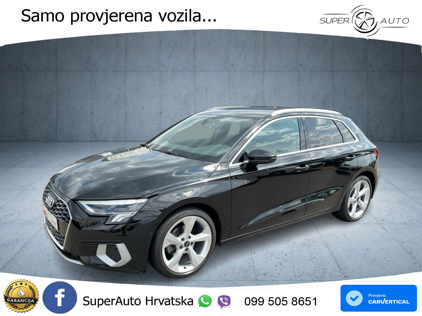 Audi A3 35 TDI (150 KS) S tronic advanced LED+GR SJED+ACC