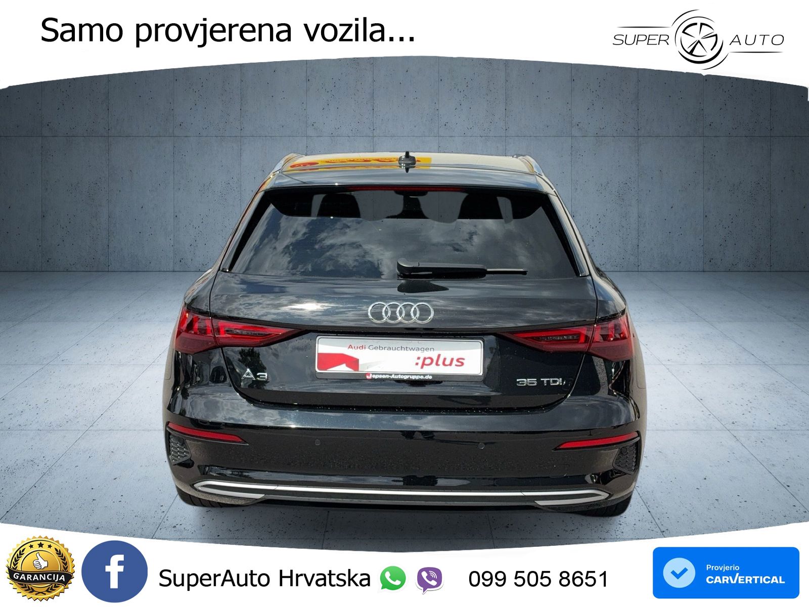 Audi A3 35 TDI (150 KS) S tronic advanced LED+GR SJED+ACC