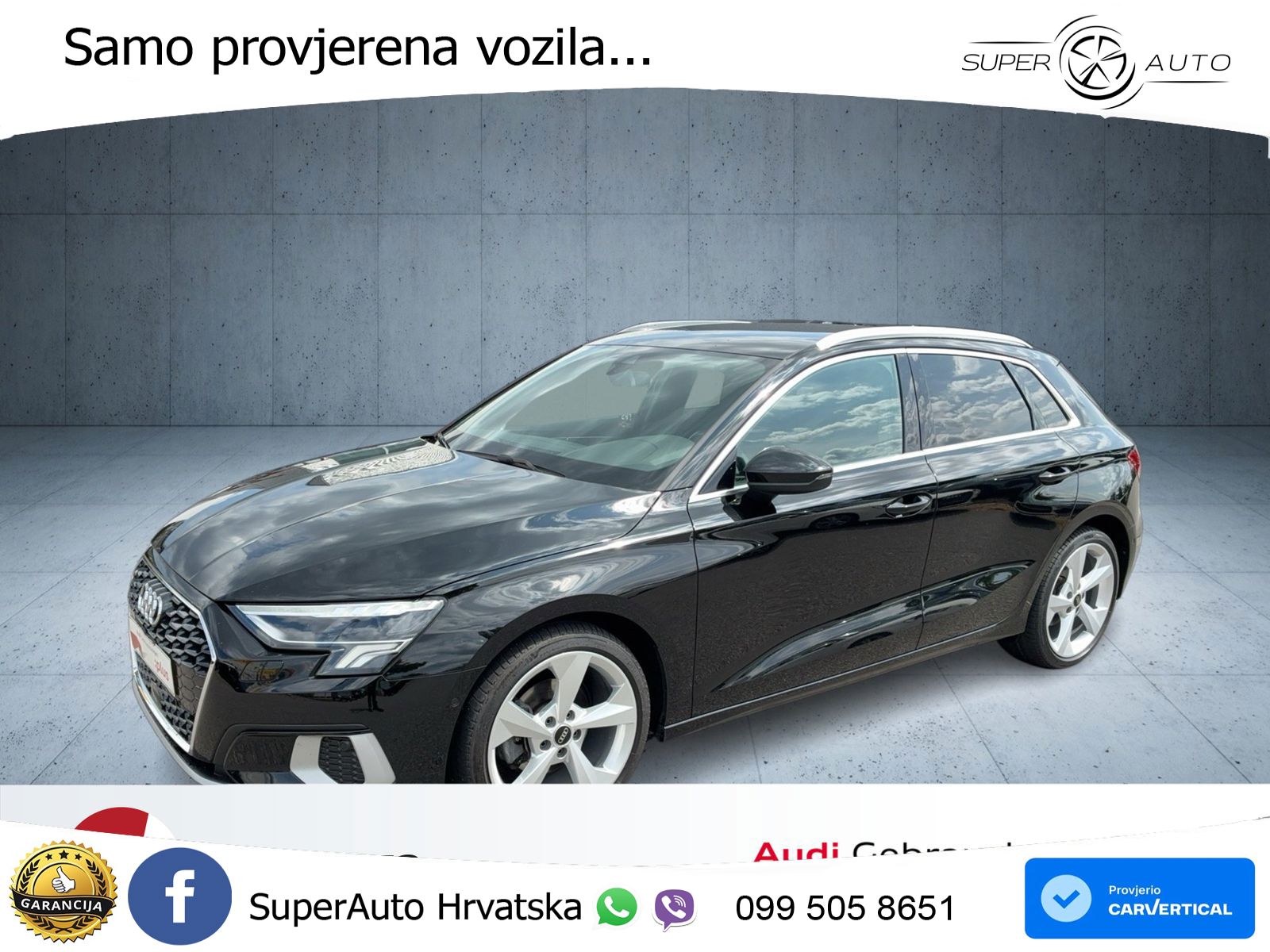 Audi A3 35 TDI (150 KS) S tronic advanced LED+GR SJED+ACC