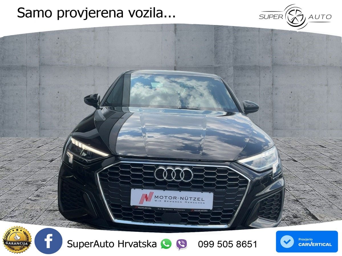 Audi A3 Limuzina 35 TFSI (150 KS) S tronic S line LED+GR SJED+ACC