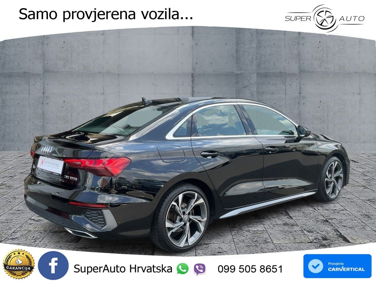 Audi A3 Limuzina 35 TFSI (150 KS) S tronic S line LED+GR SJED+ACC