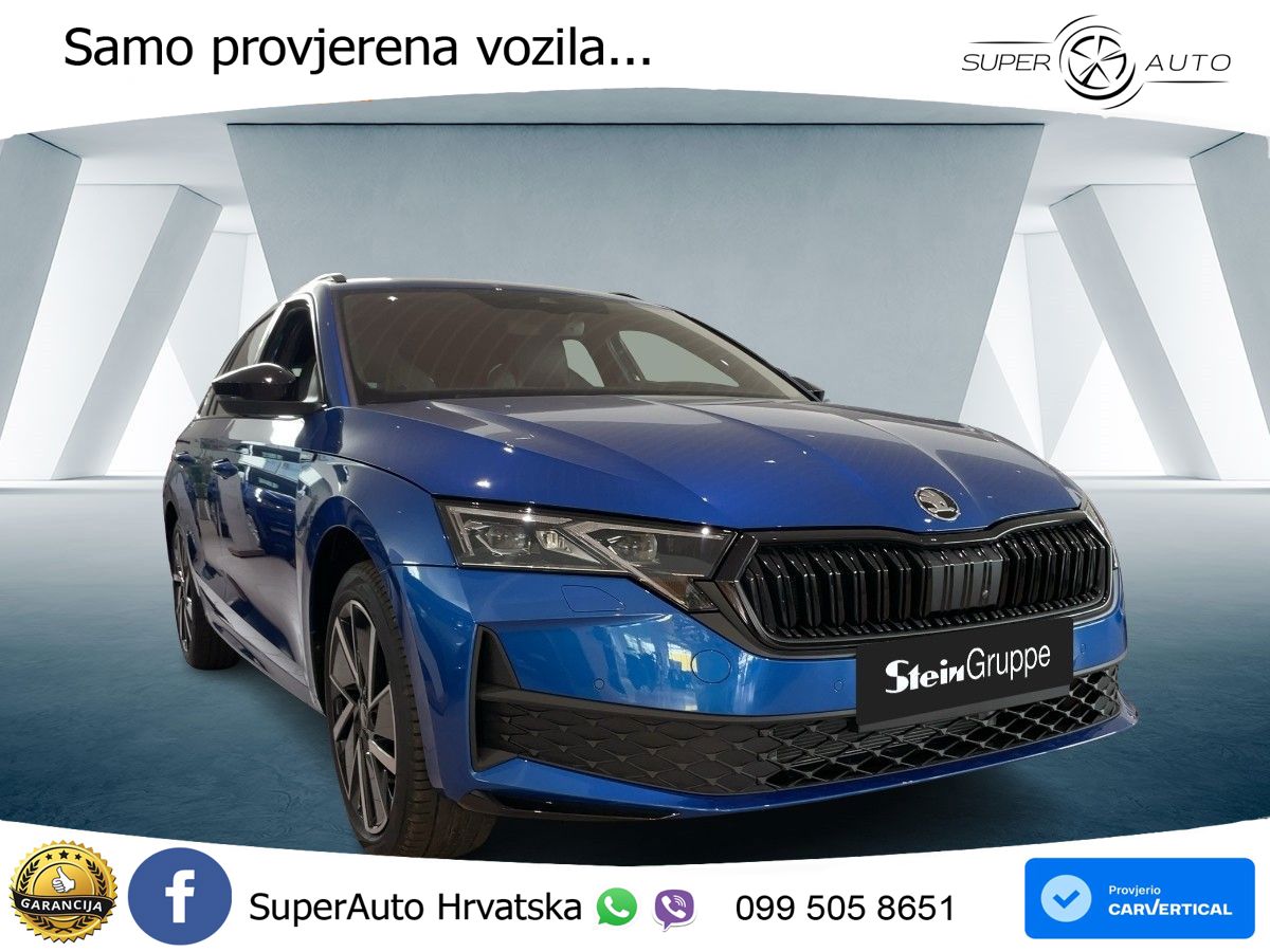 Škoda Octavia Combi 2.0 TDI (150 KS) DSG SportLine LED+GR SJED+ACC