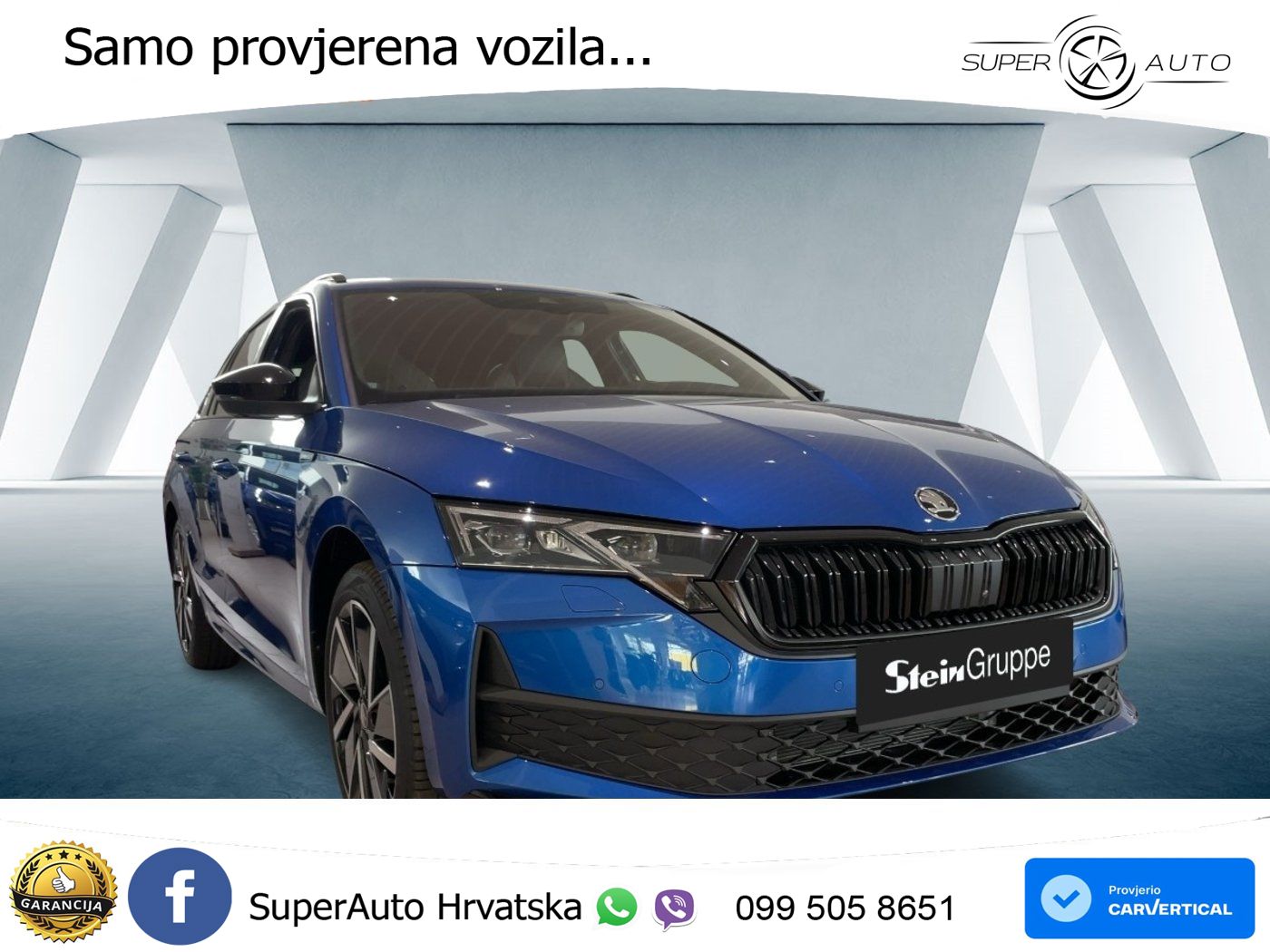 Škoda Octavia Combi 2.0 TDI (150 KS) DSG SportLine LED+GR SJED+ACC