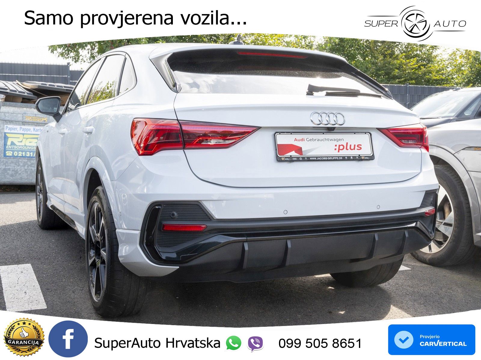 Audi Q3 Sportback 45 TFSIe (245 KS) S tronic S line LED+ACC
