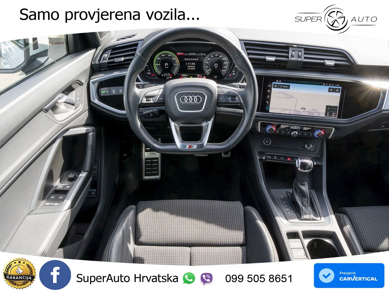 Audi Q3 Sportback 45 TFSIe (245 KS) S tronic S line LED+ACC