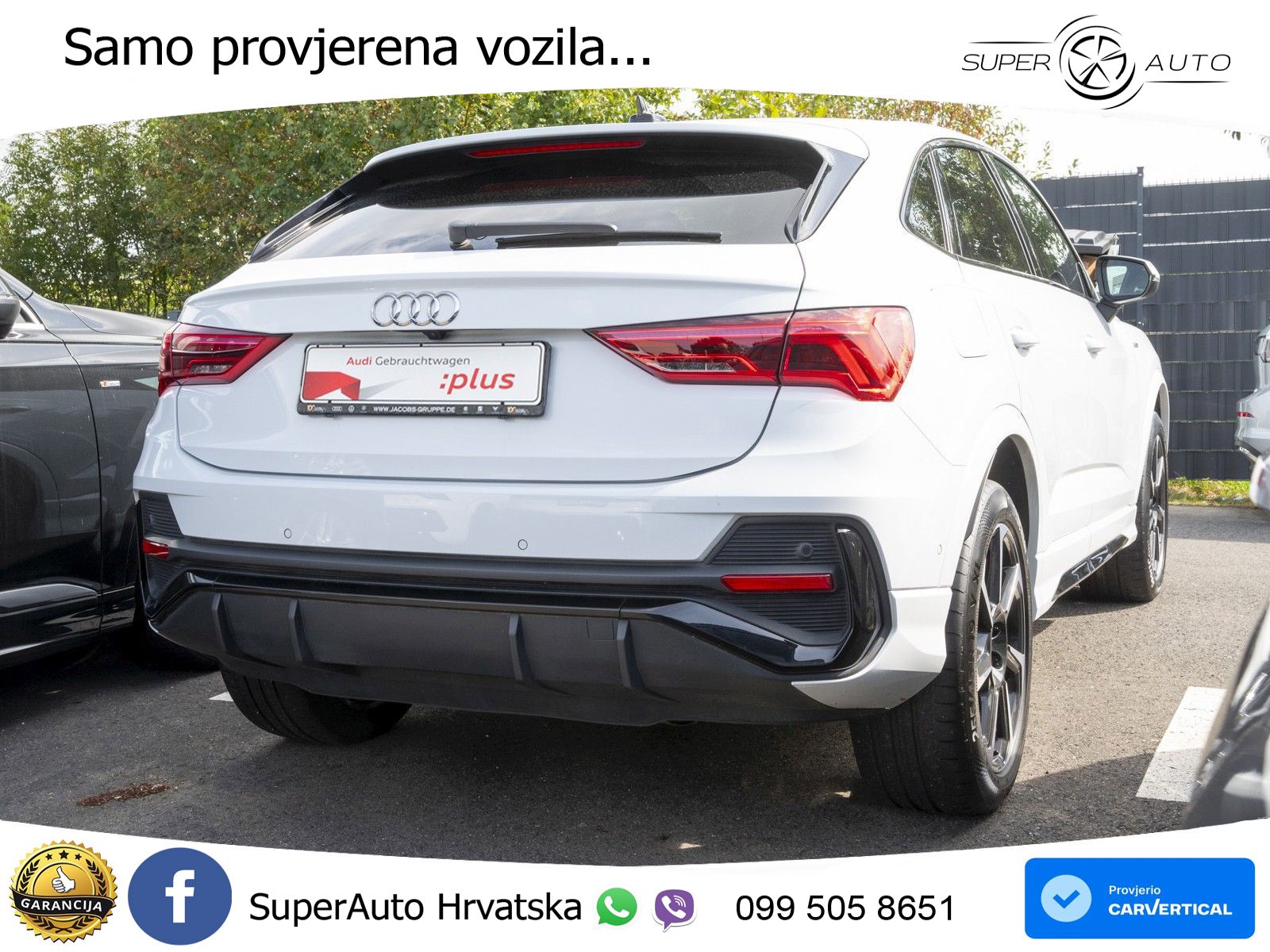 Audi Q3 Sportback 45 TFSIe (245 KS) S tronic S line LED+ACC
