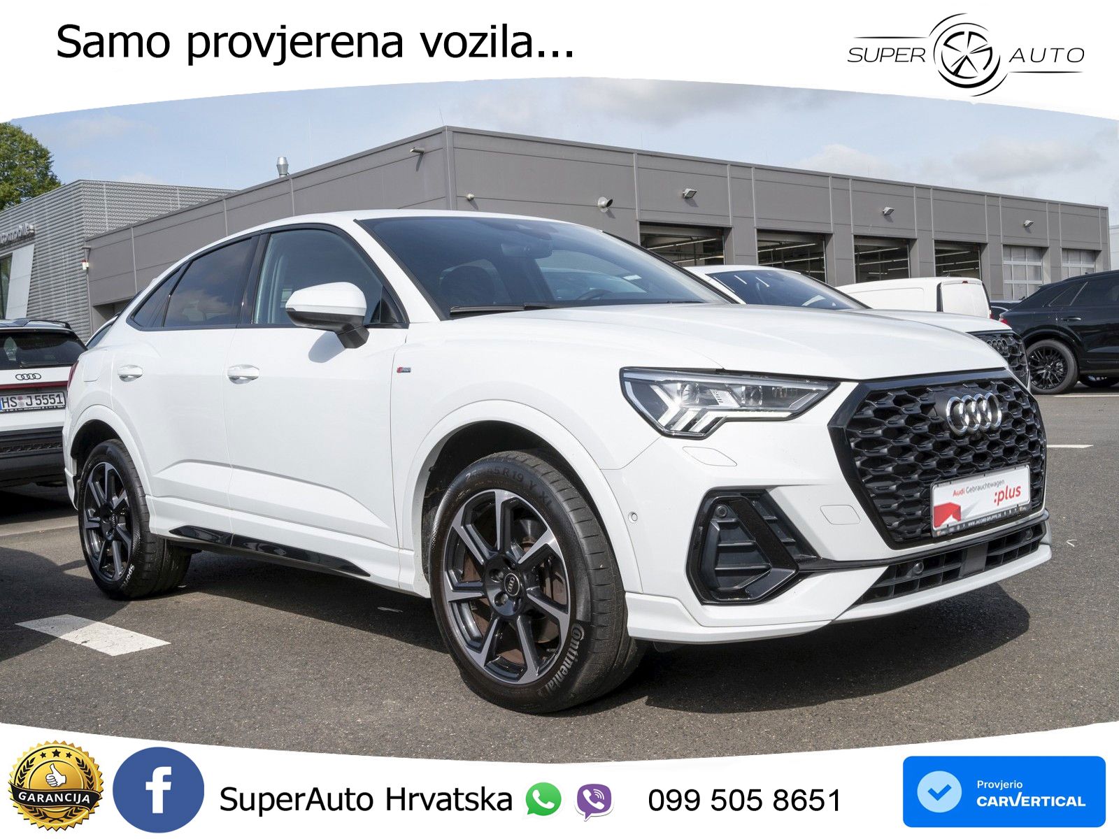Audi Q3 Sportback 45 TFSIe (245 KS) S tronic S line LED+ACC