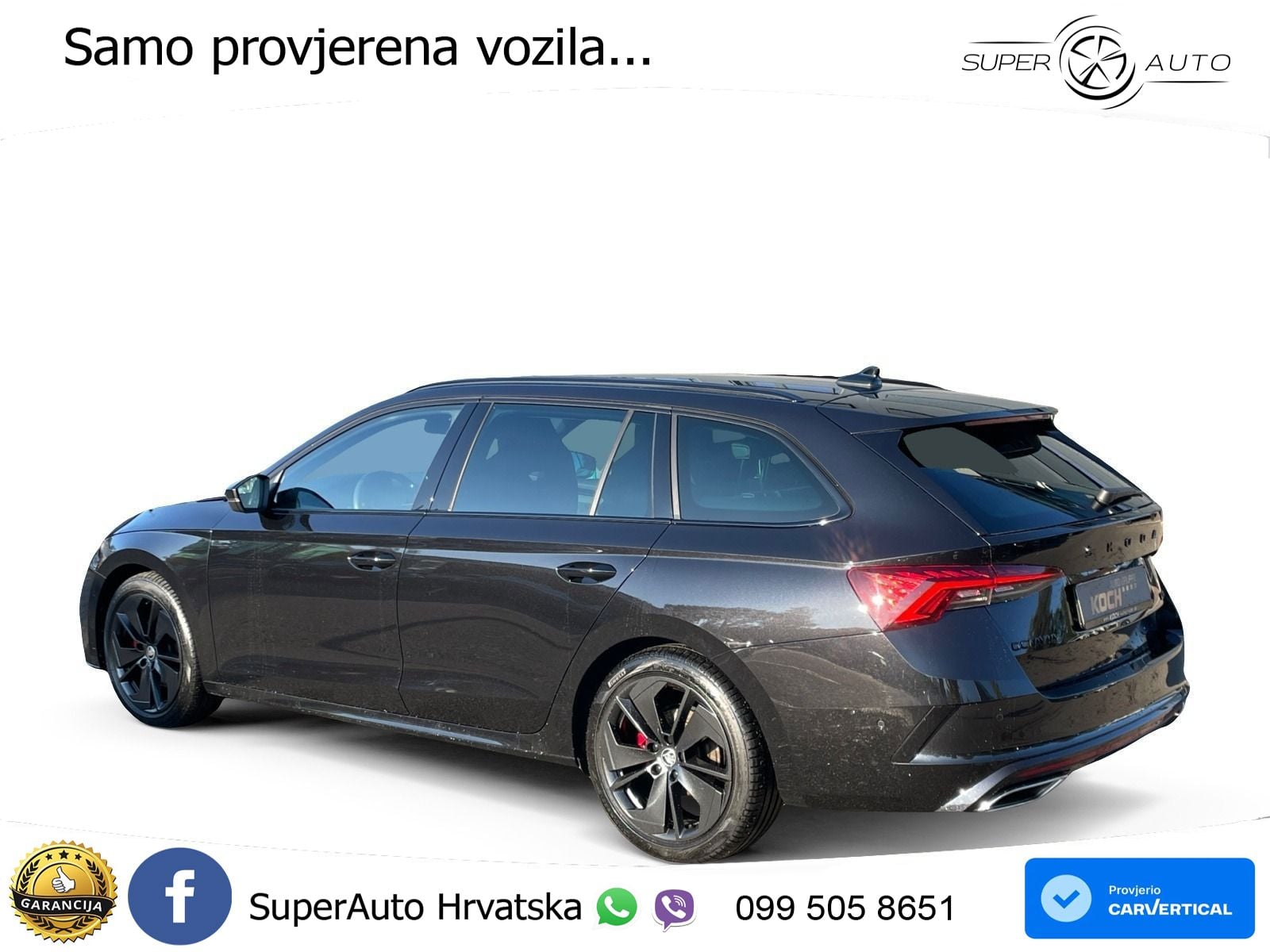 Škoda Octavia Combi RS 2.0 TDI (200 KS) 4x4 DSG LED+GR SJED+ACC