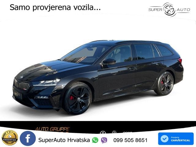 Škoda Octavia Combi RS 2.0 TDI (200 KS) 4x4 DSG LED+GR SJED+ACC