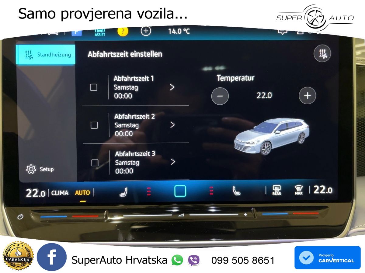 Volkswagen Passat Variant 2.0 TDI (122 KS) DSG LED+GR SJED+ACC