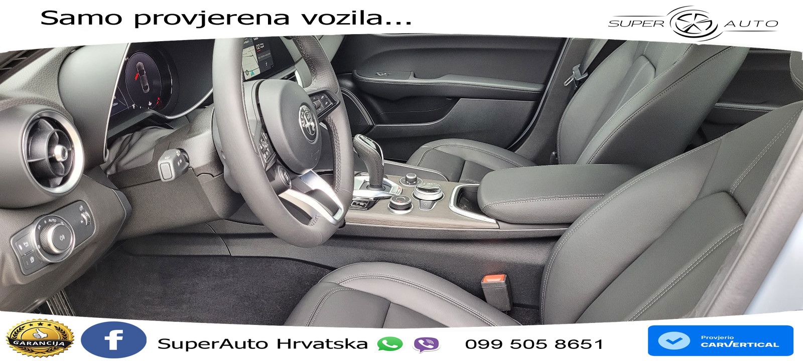 Alfa Romeo Giulia 2.0 Turbo (280 KS) Q4 Automatic LED+GR SJED+ACC