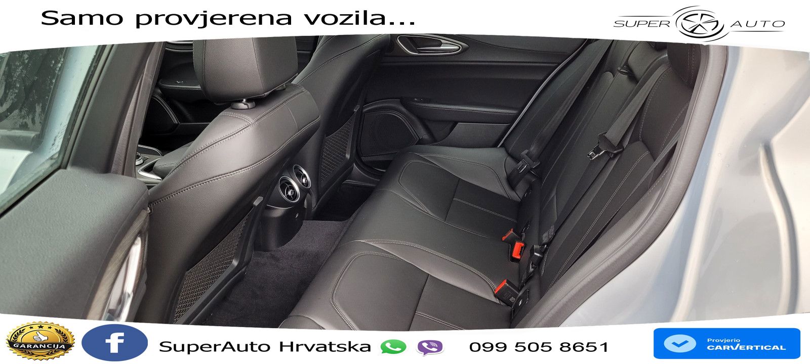 Alfa Romeo Giulia 2.0 Turbo (280 KS) Q4 Automatic LED+GR SJED+ACC