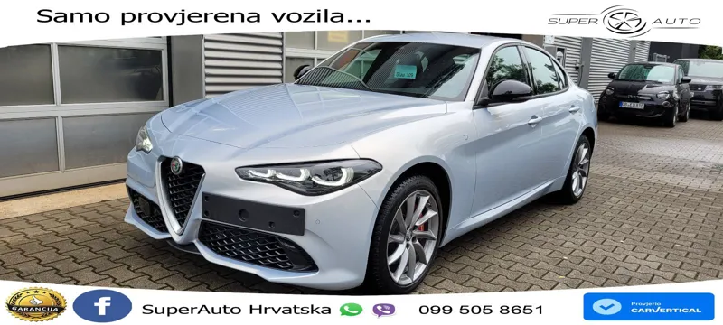 Alfa Romeo Giulia 2.0 Turbo (280 KS) Q4 Automatic LED+GR SJED+ACC