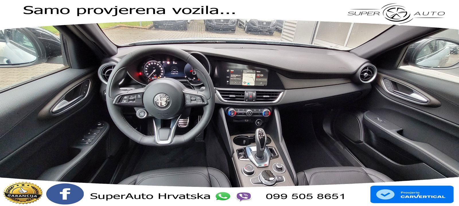 Alfa Romeo Giulia 2.0 Turbo (280 KS) Q4 Automatic LED+GR SJED+ACC