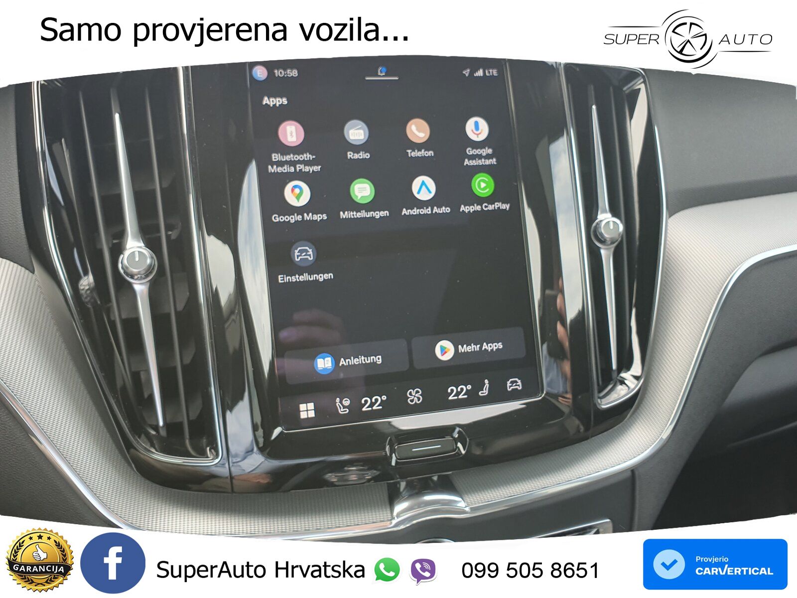 Volvo XC60 T6 AWD Geartronic LED+GR SJED+ACC