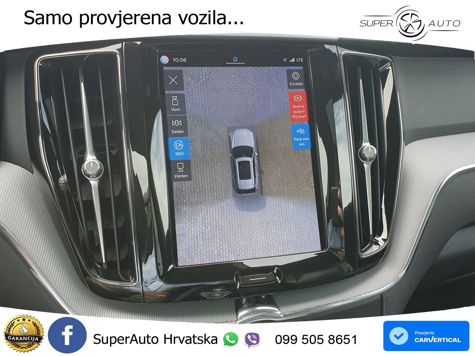 Volvo XC60 T6 AWD Geartronic LED+GR SJED+ACC