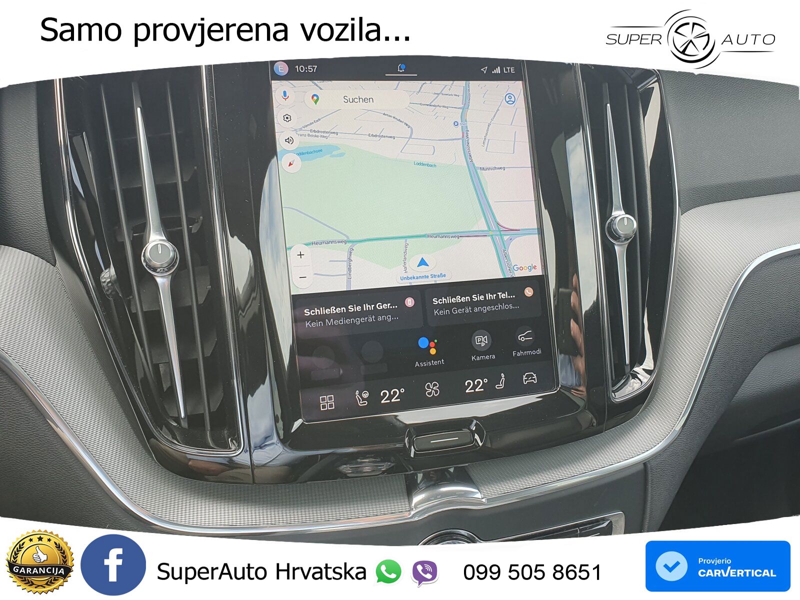 Volvo XC60 T6 AWD Geartronic LED+GR SJED+ACC