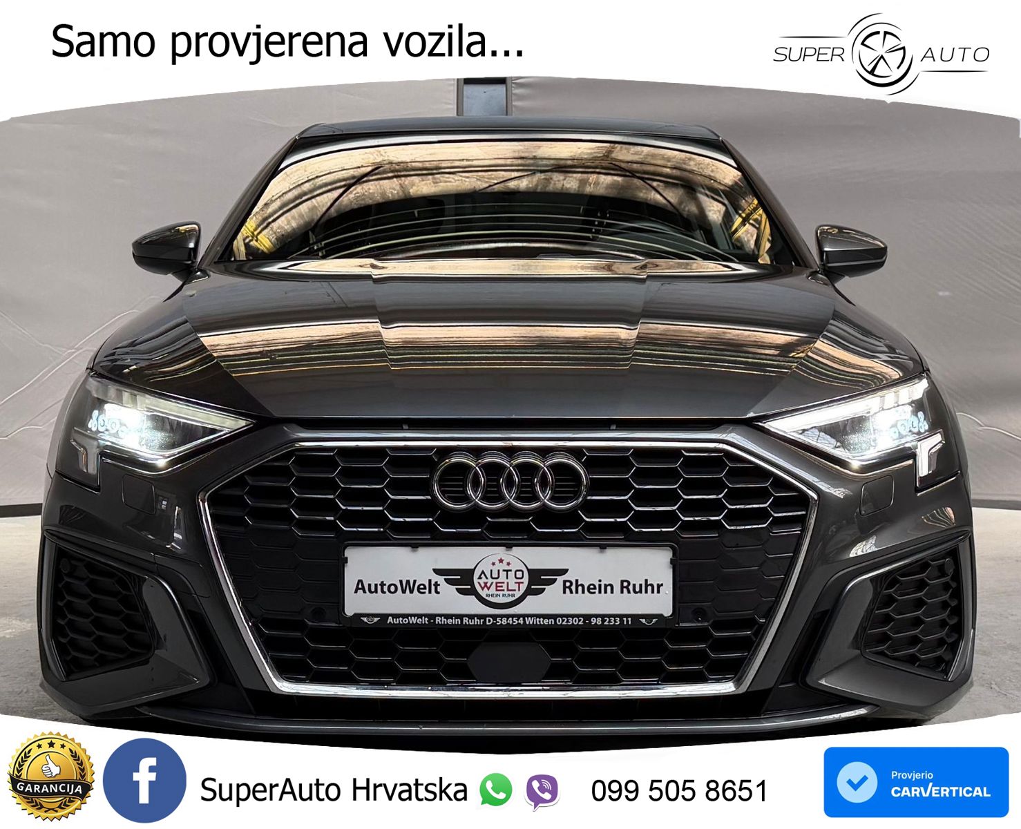 Audi A3 40 TFSIe (204 KS) S tronic S line