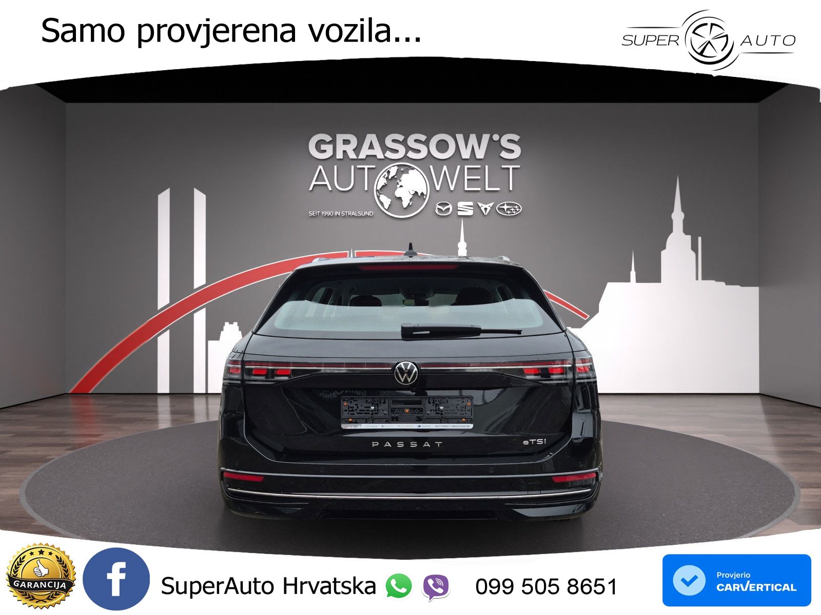 Volkswagen Passat Variant 1.5 eTSI (150 KS) DSG LED+GR SJED+ACC