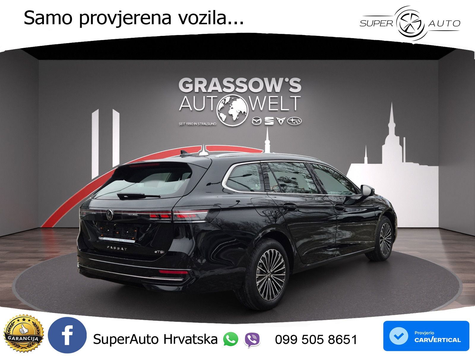 Volkswagen Passat Variant 1.5 eTSI (150 KS) DSG LED+GR SJED+ACC